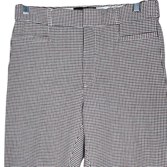 Banana Republic Pants Womens 4 High Rise Sloan Houndstooth Tapered Career Casual - Picture 3 of 12
